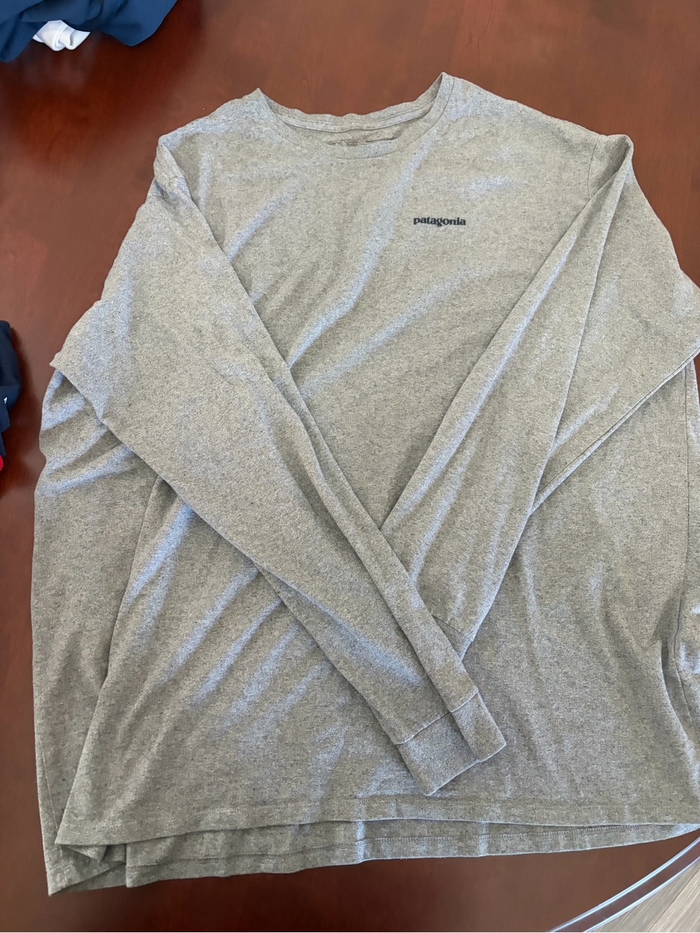 Patagonia Men's Long Sleeve Crew - Heather Gray